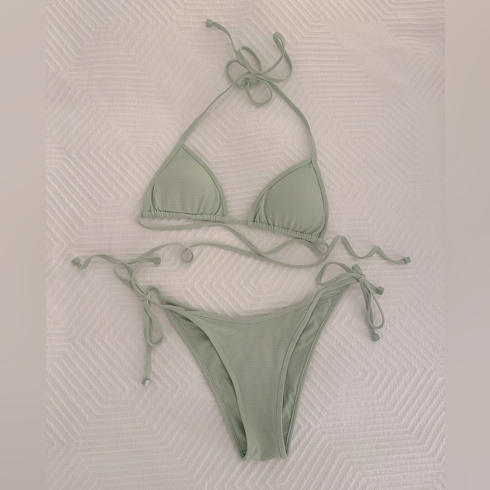 Shore brand string bikini- XS top, S bottom